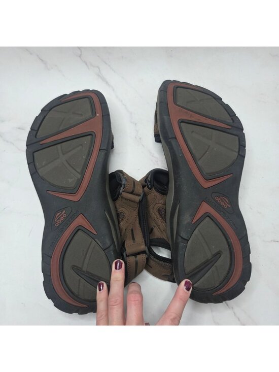 Abeo Cayucos Brown Hiking Sandals BIO System Comfort Orthotics Men\'s 14 main image 4